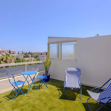 Le Roof Cagnois - Clim - Parking Prive Gratuit - Piscine Commune * Cagnes-sur-Mer